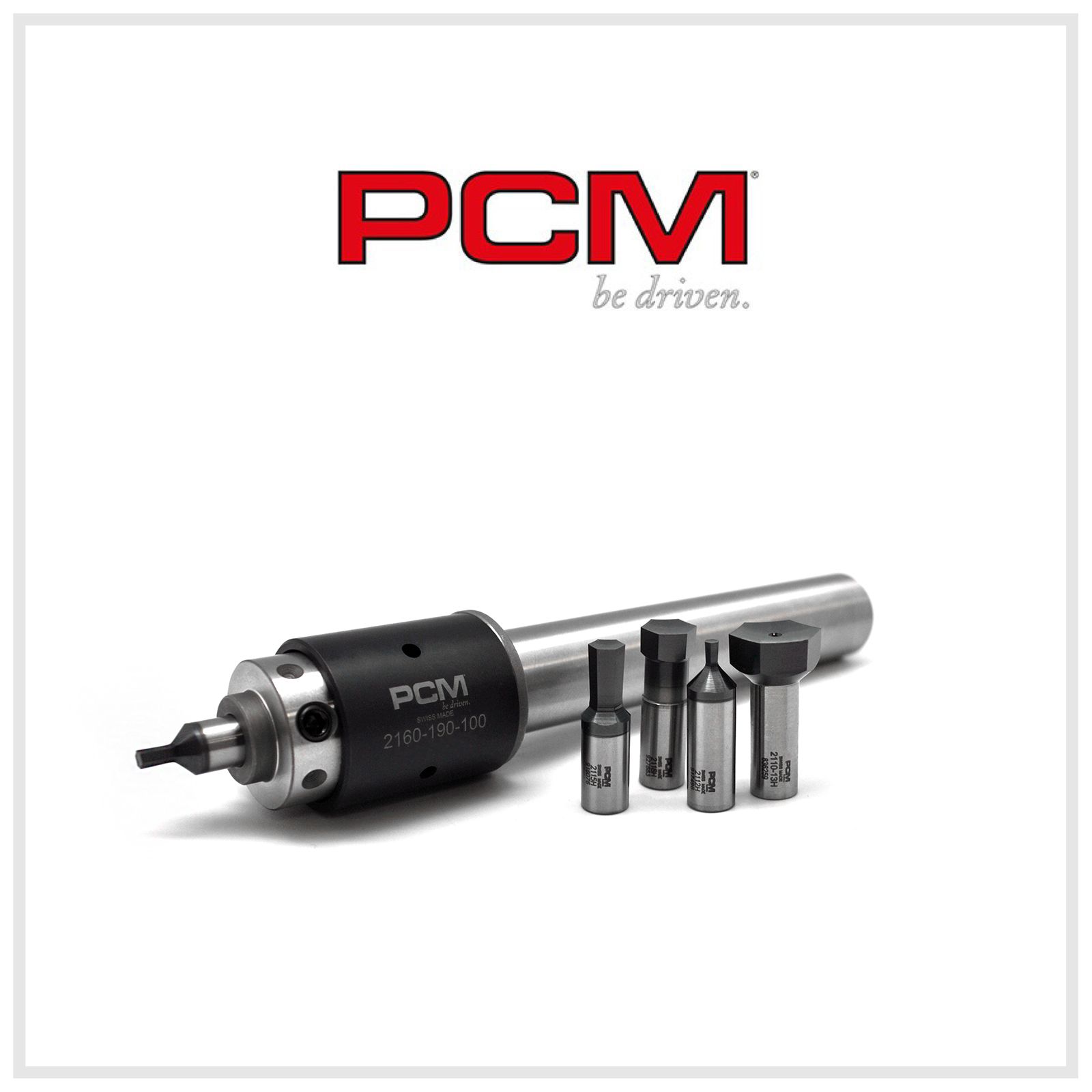 PCM rotary broaches and broaching toolholders